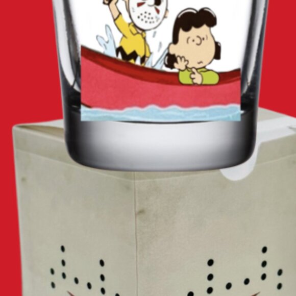 HORROR Movie/PEANUTS Character Mashup Shot Glasses/Gift Boxes, UNIQUE GIFT! - Picture 6 of 16